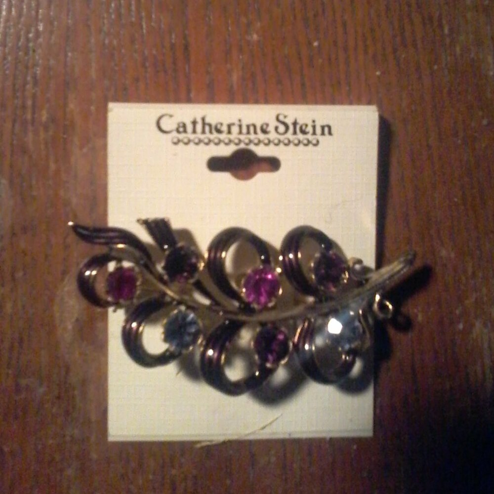 Catherine Stein vintage Brooch pin